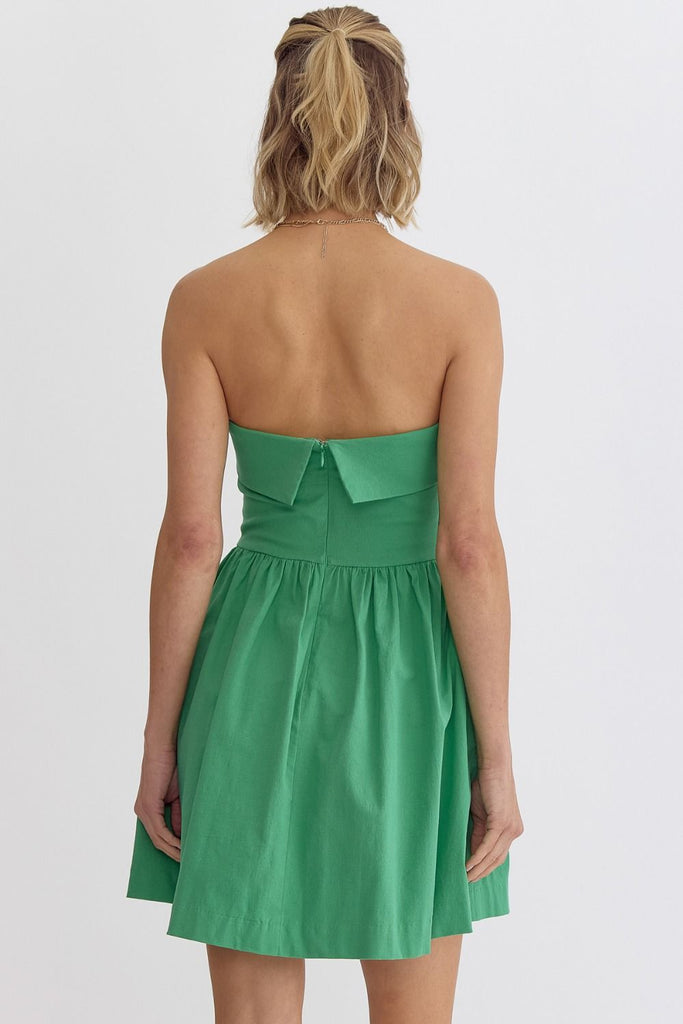 Lucky Charm Strapless Dress Clothing Peacocks & Pearls Lexington   