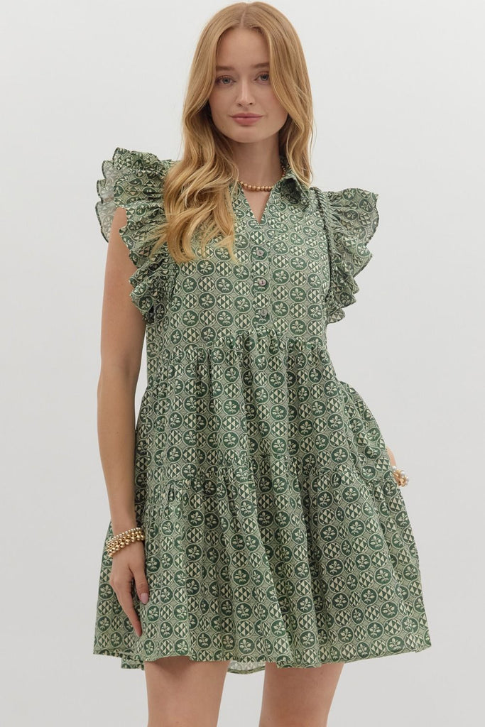 The Quiet Garden Dress Clothing Peacocks & Pearls Lexington Green S