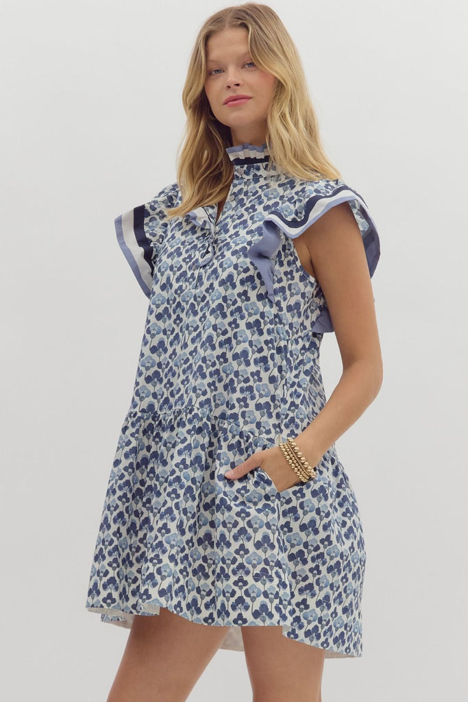 Morning Tide Short Dress Clothing Peacocks & Pearls Lexington