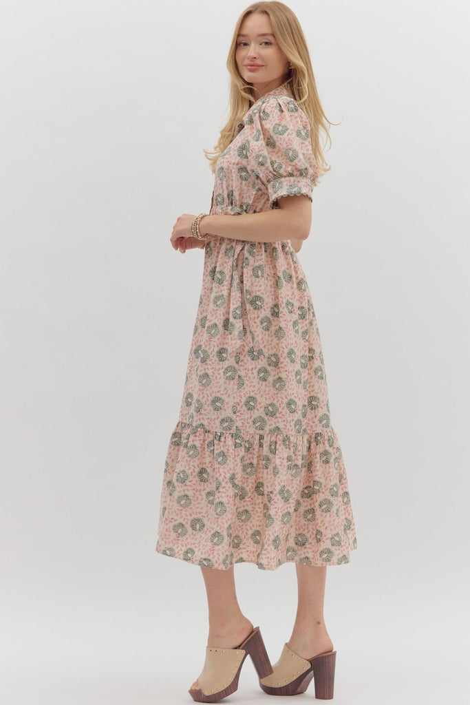 Harvest Midi Dress Clothing Peacocks & Pearls Lexington