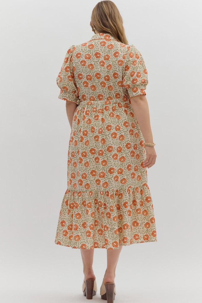 Harvest Midi Dress Clothing Peacocks & Pearls Lexington