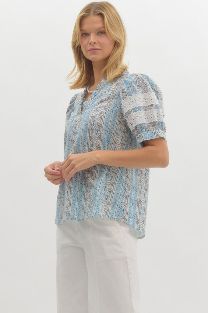 Down To Earth Top Clothing Peacocks & Pearls Lexington