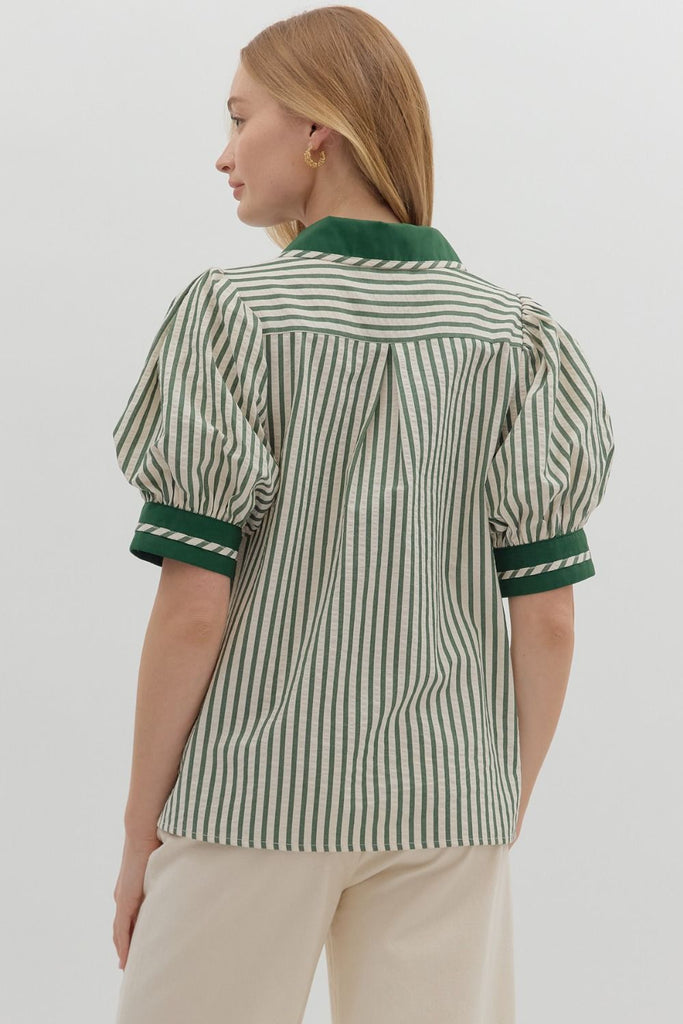 Forest Line Top Clothing Peacocks & Pearls Lexington