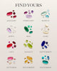 Cailin Crystal Birthsone Stud Earring Jewelry Peacocks & Pearls Lexington