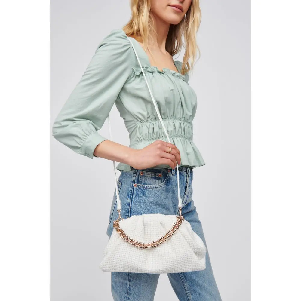 Malia Cloth Clutch Purse Urban Expressions   