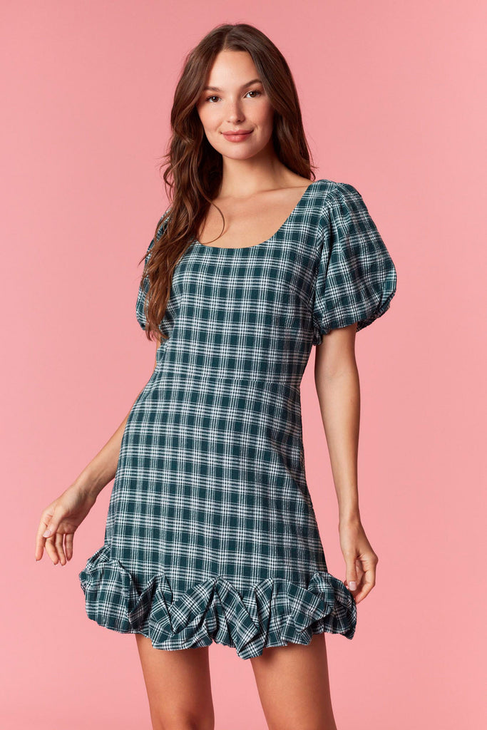 The Pine & Plaid Dress Clothing Peacocks & Pearls Lexington