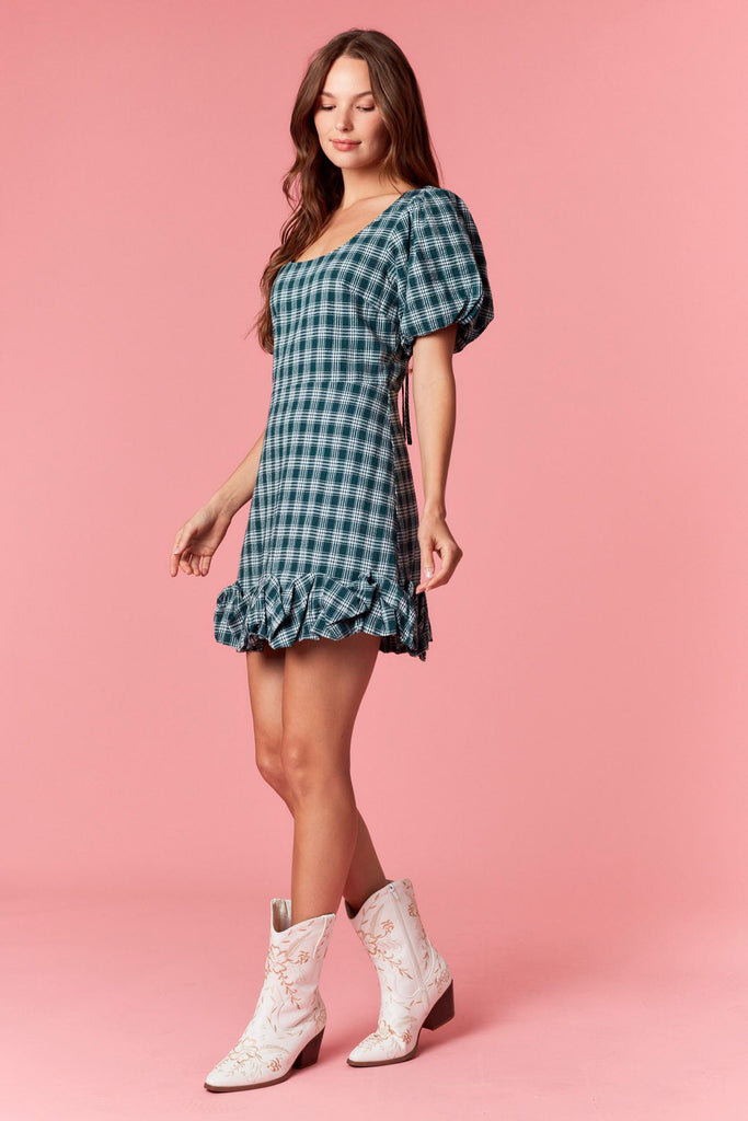 The Pine & Plaid Dress Clothing Peacocks & Pearls Lexington