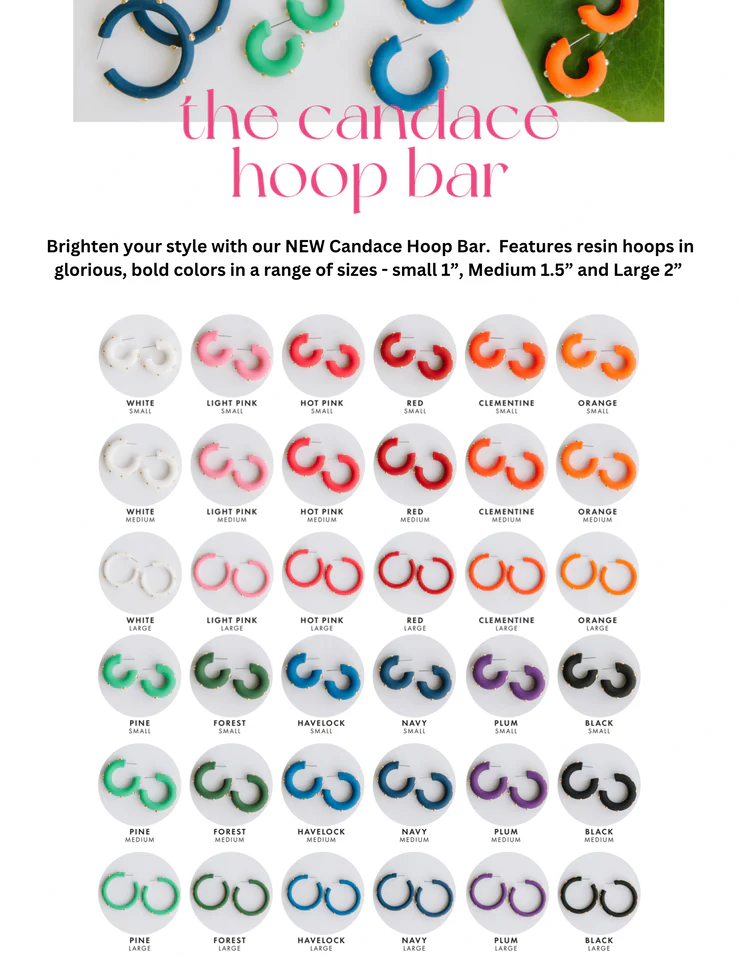 Candace Hoop Bar Jewelry Mary Square   