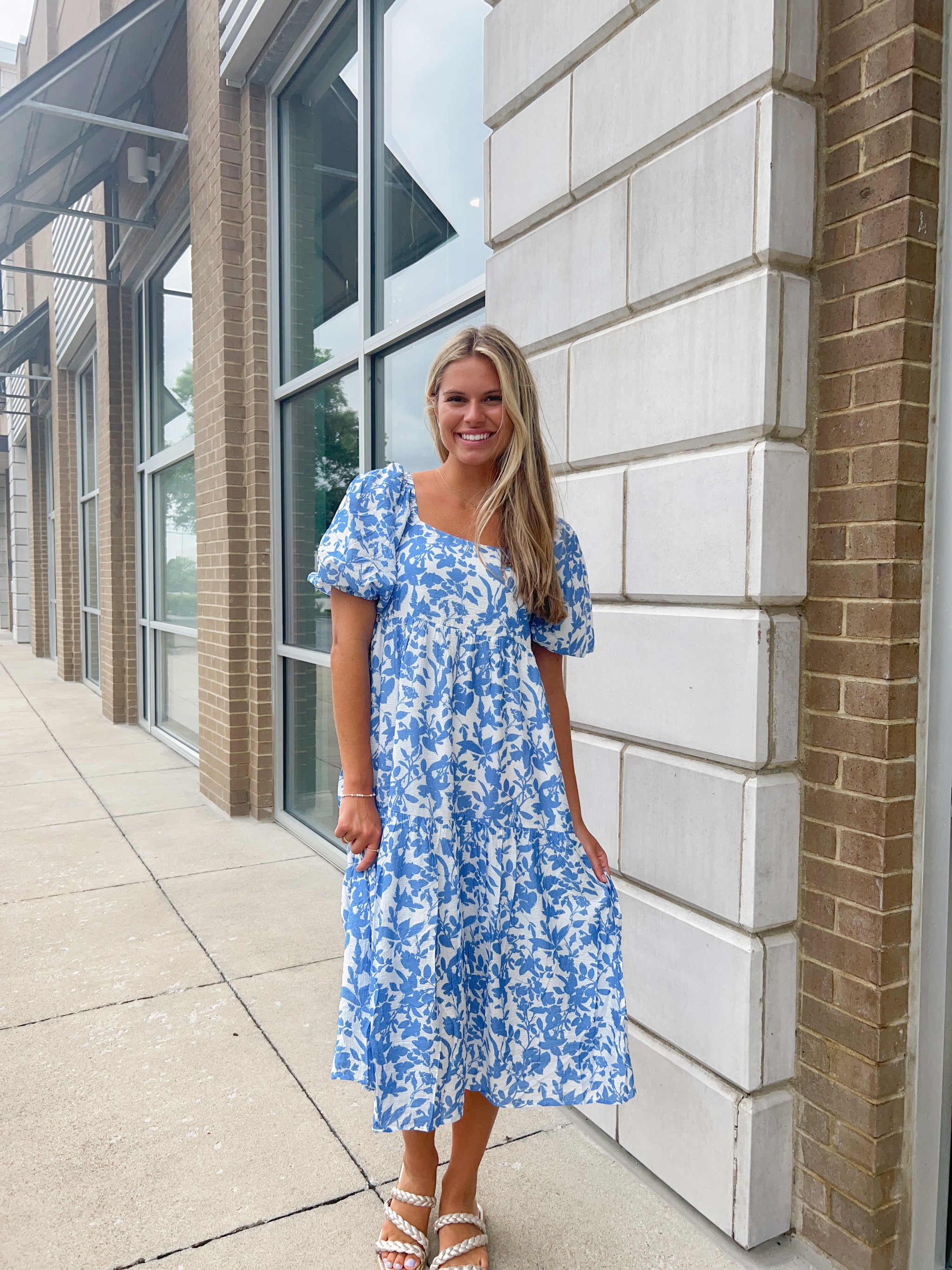 fantasy midi dress Floral Fantasy Midi Dress – Peacocks & Pearls Lexington