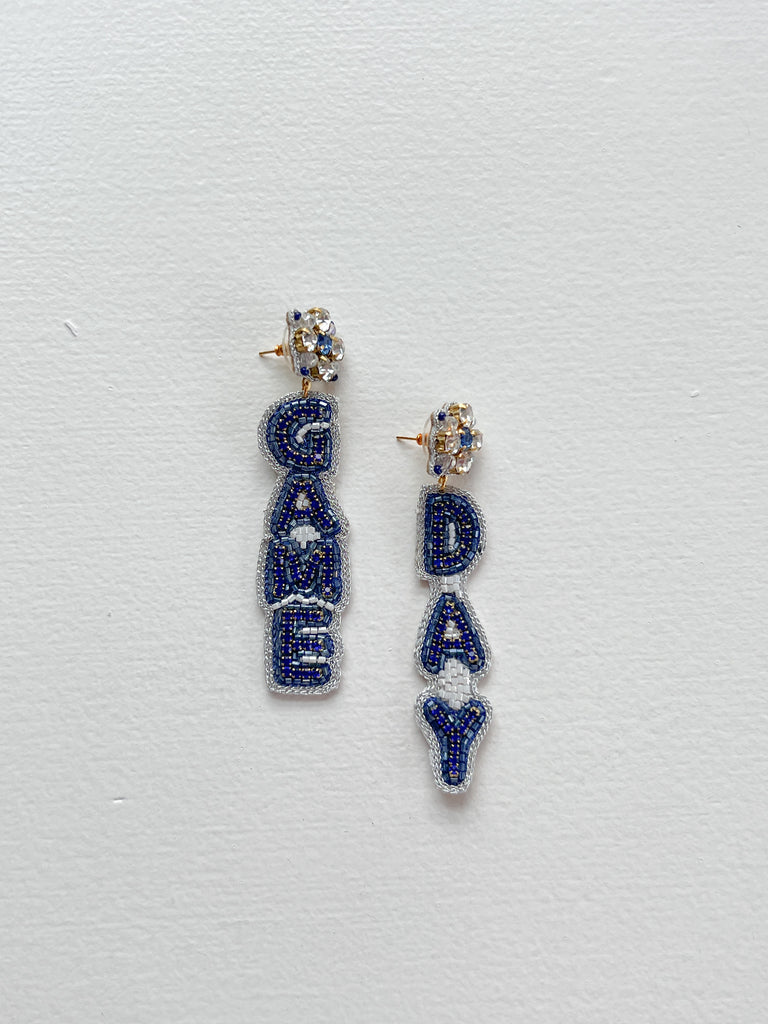 Game Day Drop Earrings Jewelry Taylor Shaye Designs   