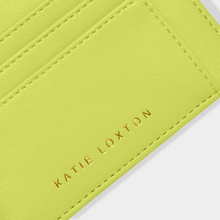 Lily Card Holder Accessory Katie Loxton Lime  