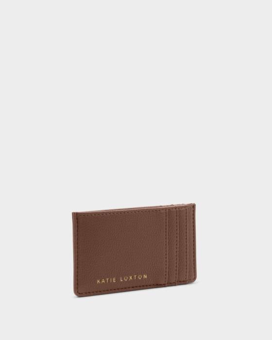 Laila Slim Cardholder Accessory Peacocks & Pearls Lexington Brown