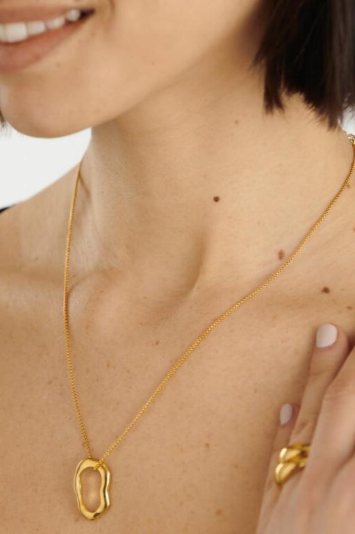 Hera Gold Necklace Jewelry Peacocks & Pearls Lexington   