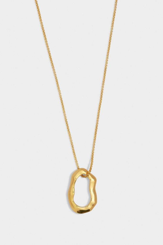 Hera Gold Necklace Jewelry Peacocks & Pearls Lexington   