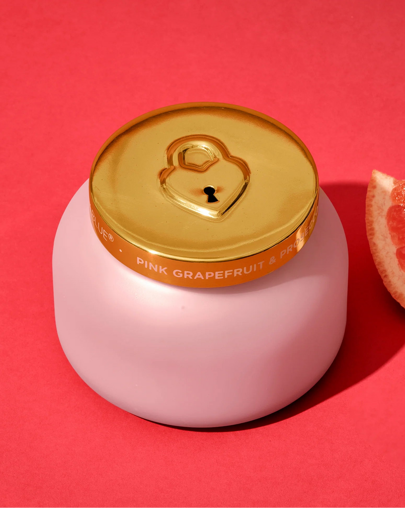 Capri Blue Love Lock Signature 19 oz Candle - Pink Grapefruit and Prosecco main image 0