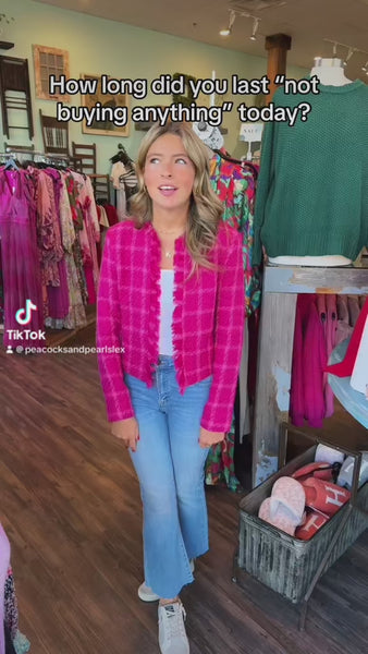 Sharpay Tweed Jacket – Peacocks & Pearls Lexington