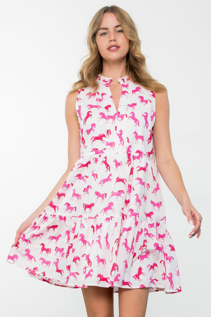 She's A Winner Dress Clothing THML Pink XS 