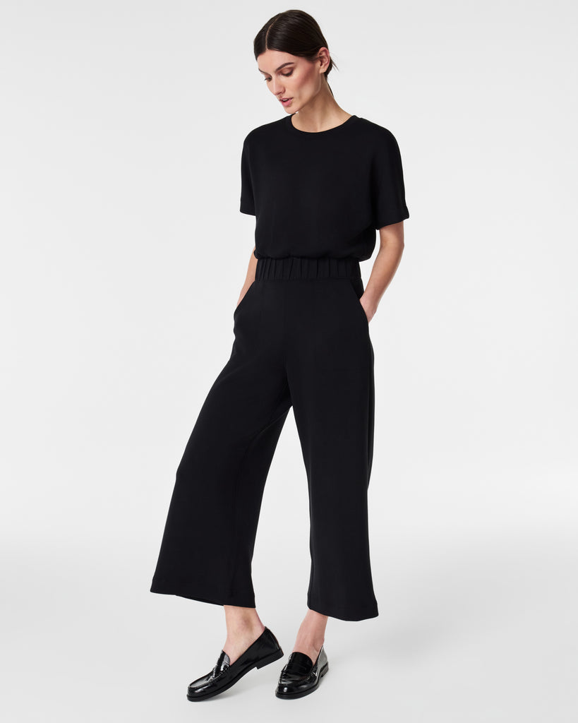 AirEssentials Crop Wide Leg Jumpsuit Clothing Spanx   