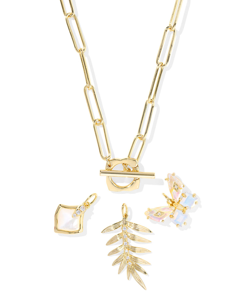 Bianca Butterfly Charm Necklace Jewelry Peacocks & Pearls Lexington