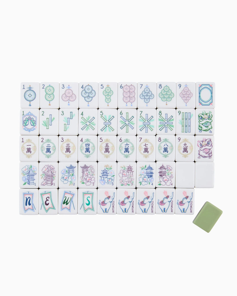 Mahjong Tiles – Peacocks & Pearls Lexington