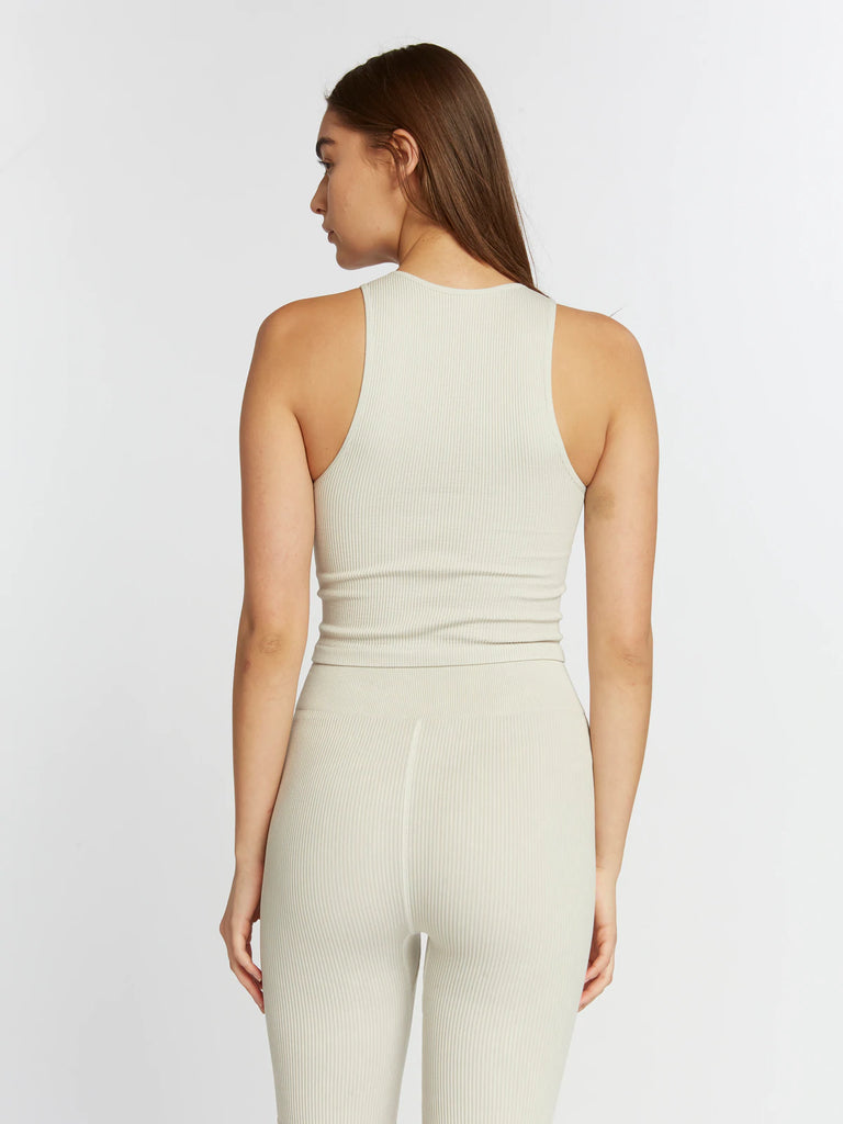 Seamless Ribbed Cropped Tank Clothing Thread & Supply   