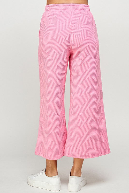 Pink Chevron Textured Set Clothing See And Be Seen   