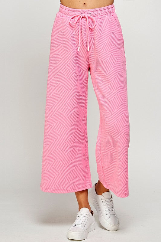 Pink Chevron Textured Set Clothing See And Be Seen Pants S 