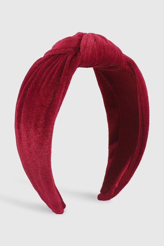 Velvet Topknot Headband Accessory Medy Jewelry   