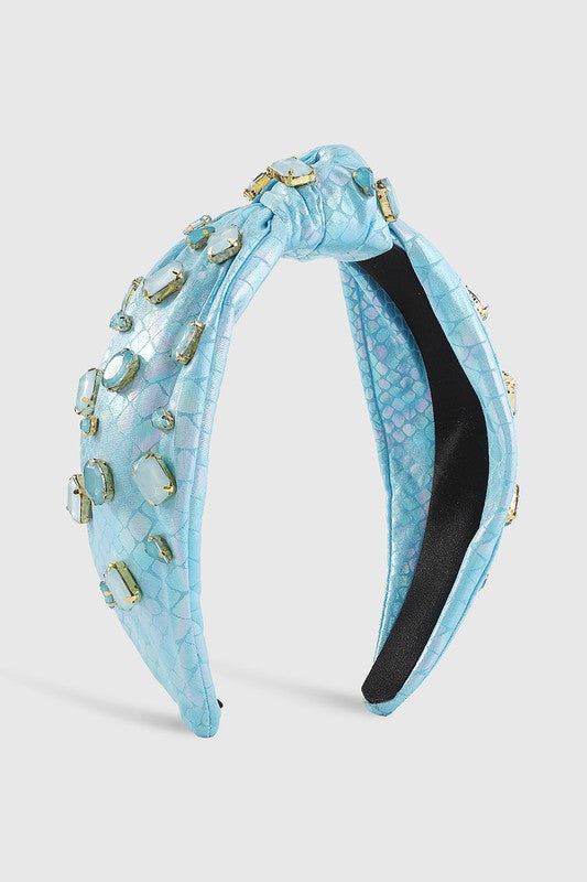 Mermaid Shinny W/ Crystal Headband Accessory Medy Jewelry   