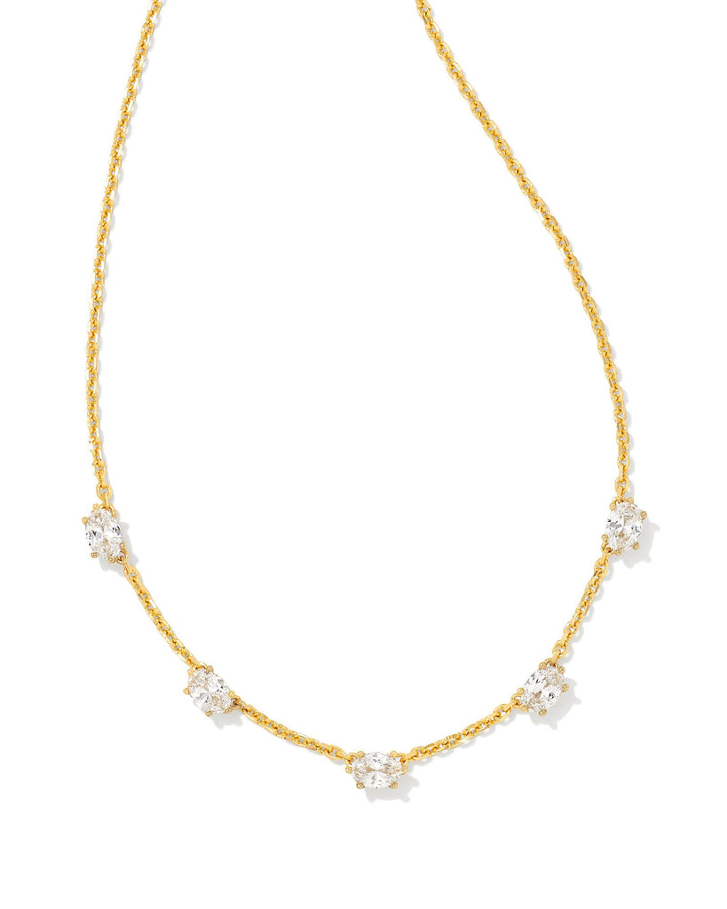 Cailin Crystal Strand Necklace Gold Jewelry Kendra Scott   