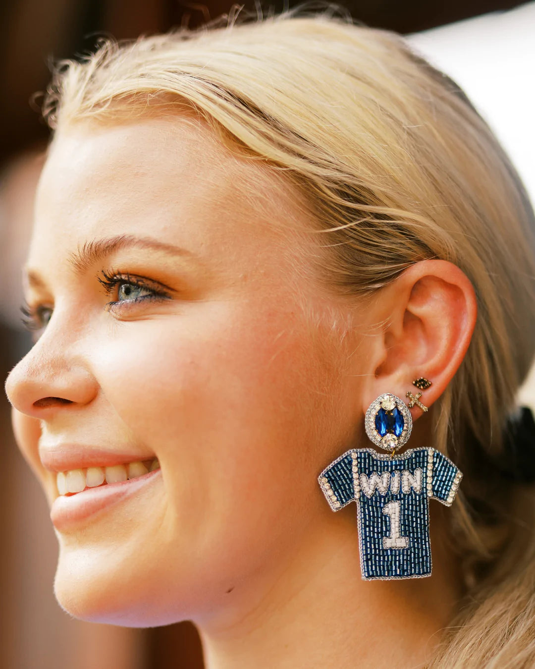 Brianna Cannon Kentucky Wildcats Mini Word Earrings