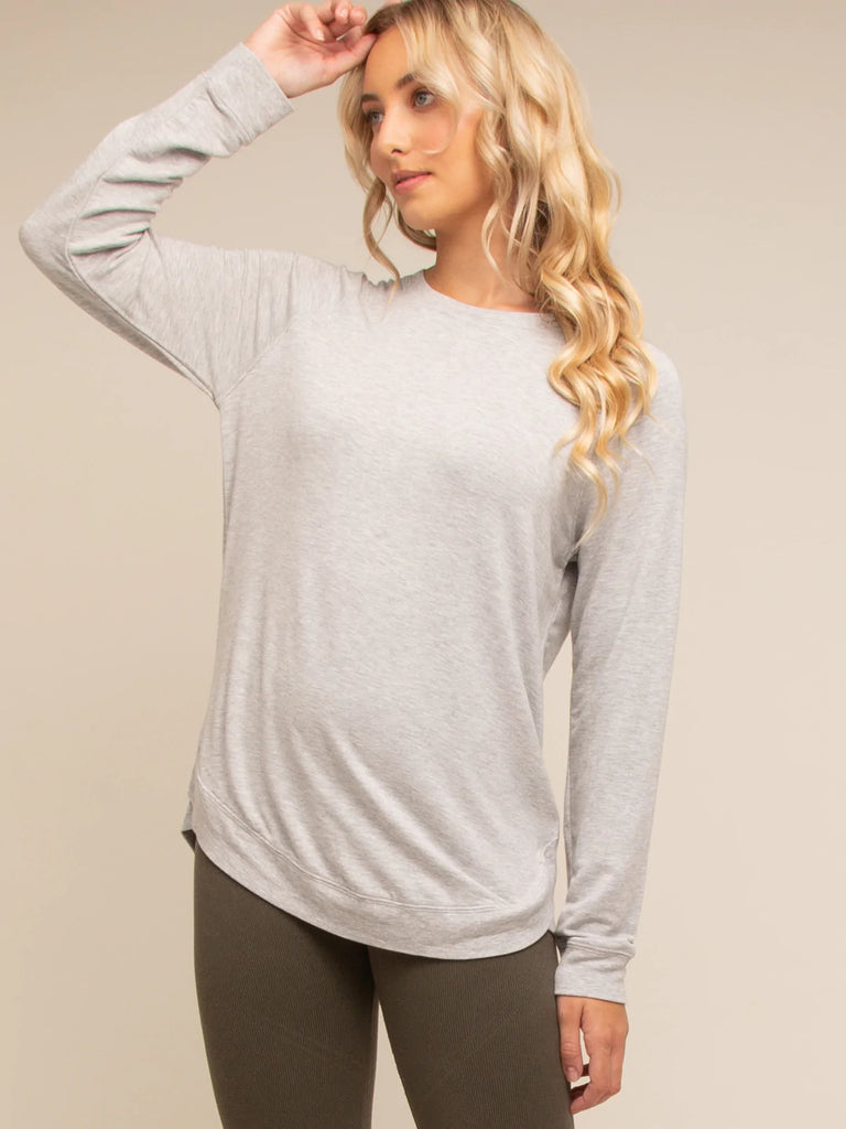 Lng Slv Athleisure Top Clothing Thread & Supply   