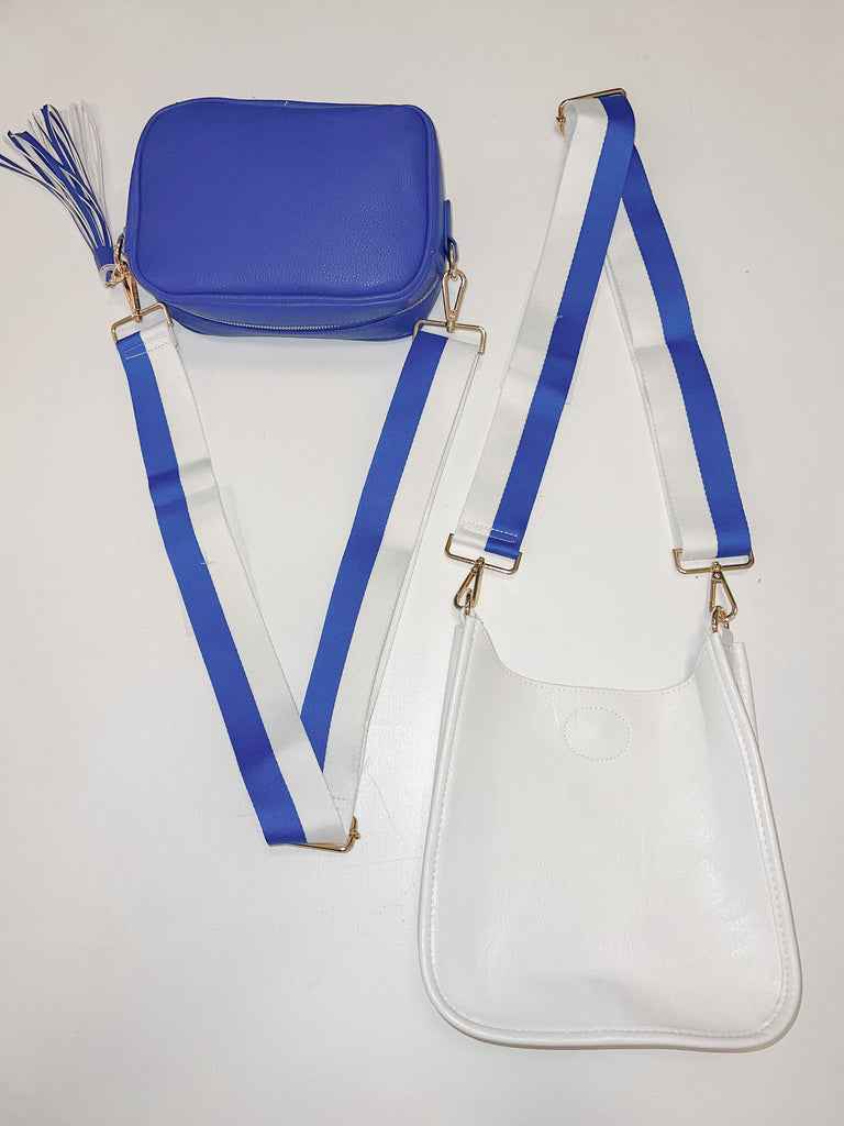 Color Block Stripe Mix & Match Bag Strap Accessory Ahdorned   