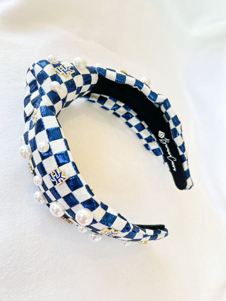 Gameday Checker Knot Headband Accessory Brianna Cannon   