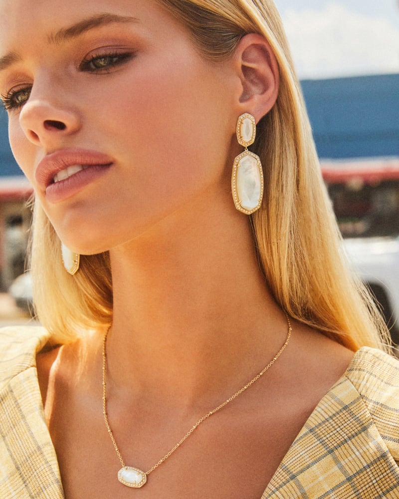 Elisa Pearl Beaded Necklace Gold – Peacocks Pearls Lexington