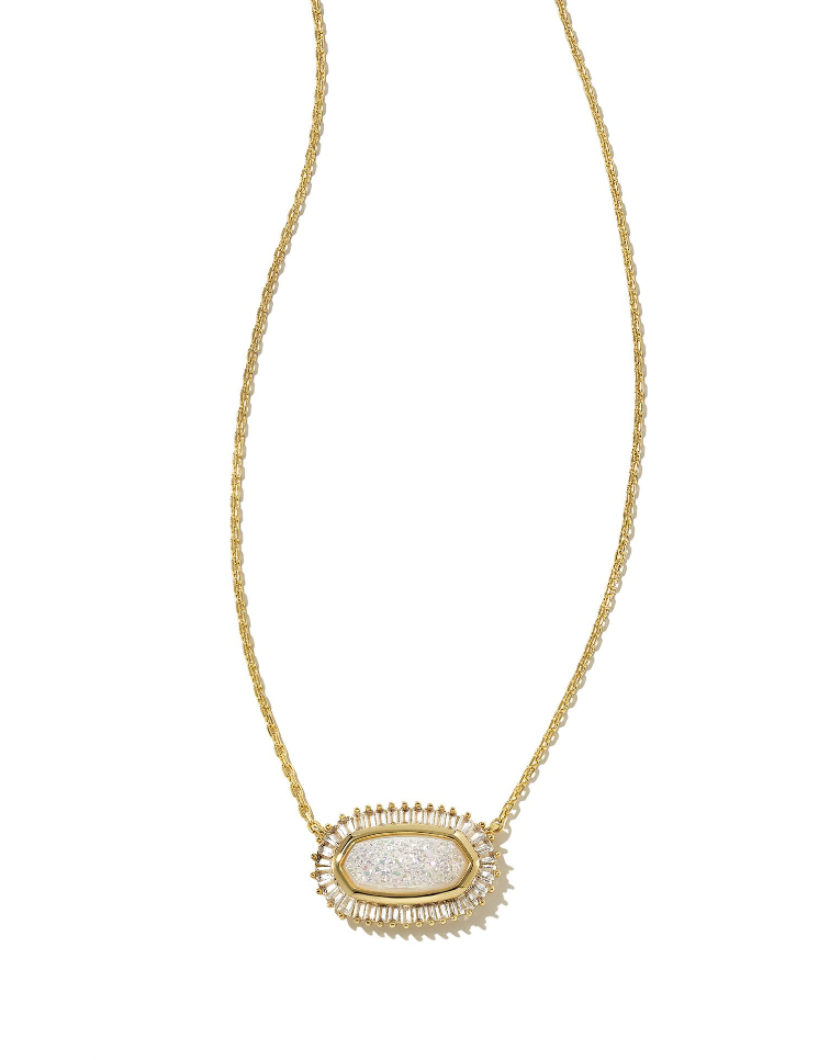 Baguette Elisa Pendant Necklace Jewelry Kendra Scott   
