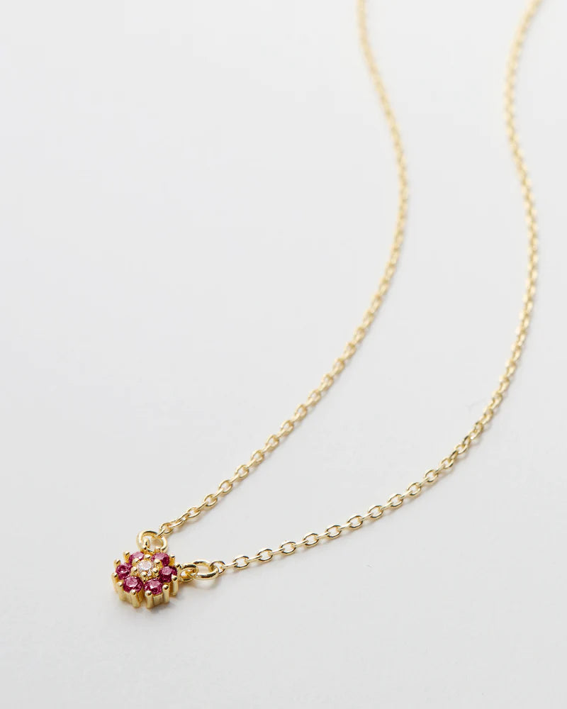 Bloom Dainty Necklace Jewelry Bryan Anthonys Pink  