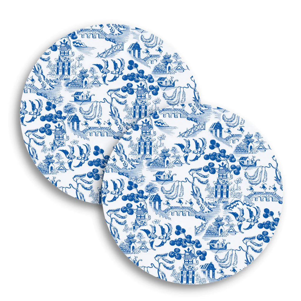 Chinoiserie Print Coaster Accessory Tart by Taylor   