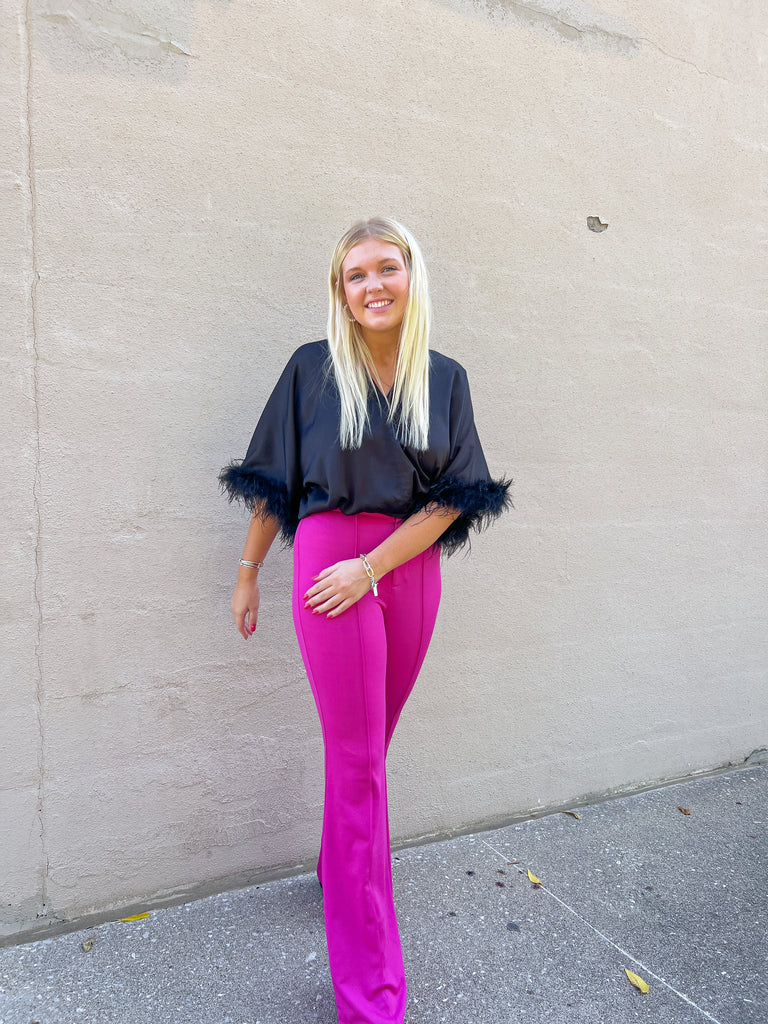 High Rise Flare Dress Pants Peacocks & Pearls Lexington High Rise Flare Dress Pants Peacocks & Pearls Lexington
