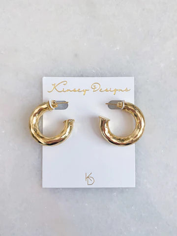 Jasmine Small Hoop Jewelry Kinsey Designs   