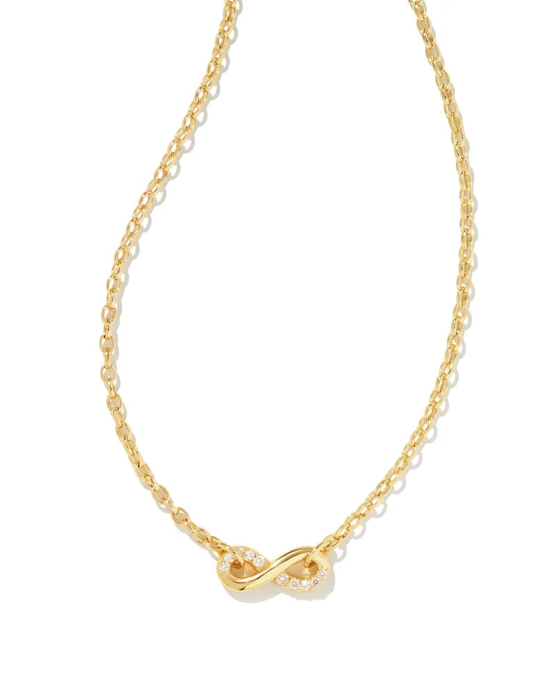 Annie Infinity Gold Necklace Jewelry Kendra Scott   
