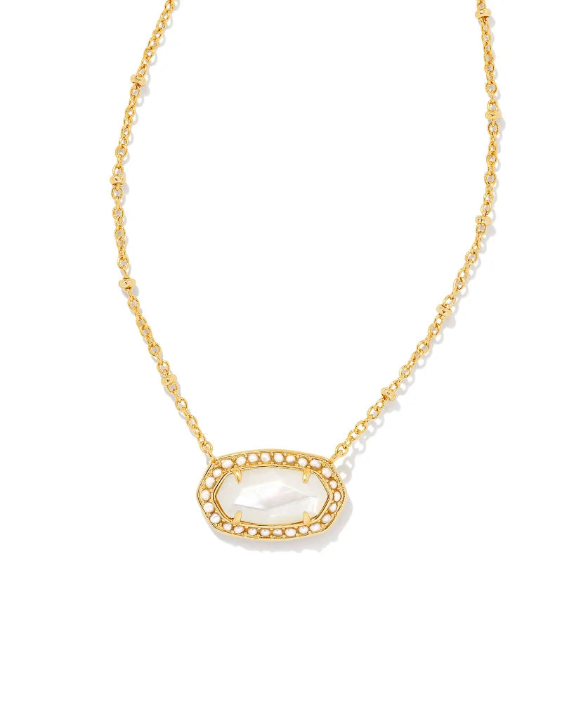 Elisa Pearl Beaded Necklace Gold Jewelry Kendra Scott   