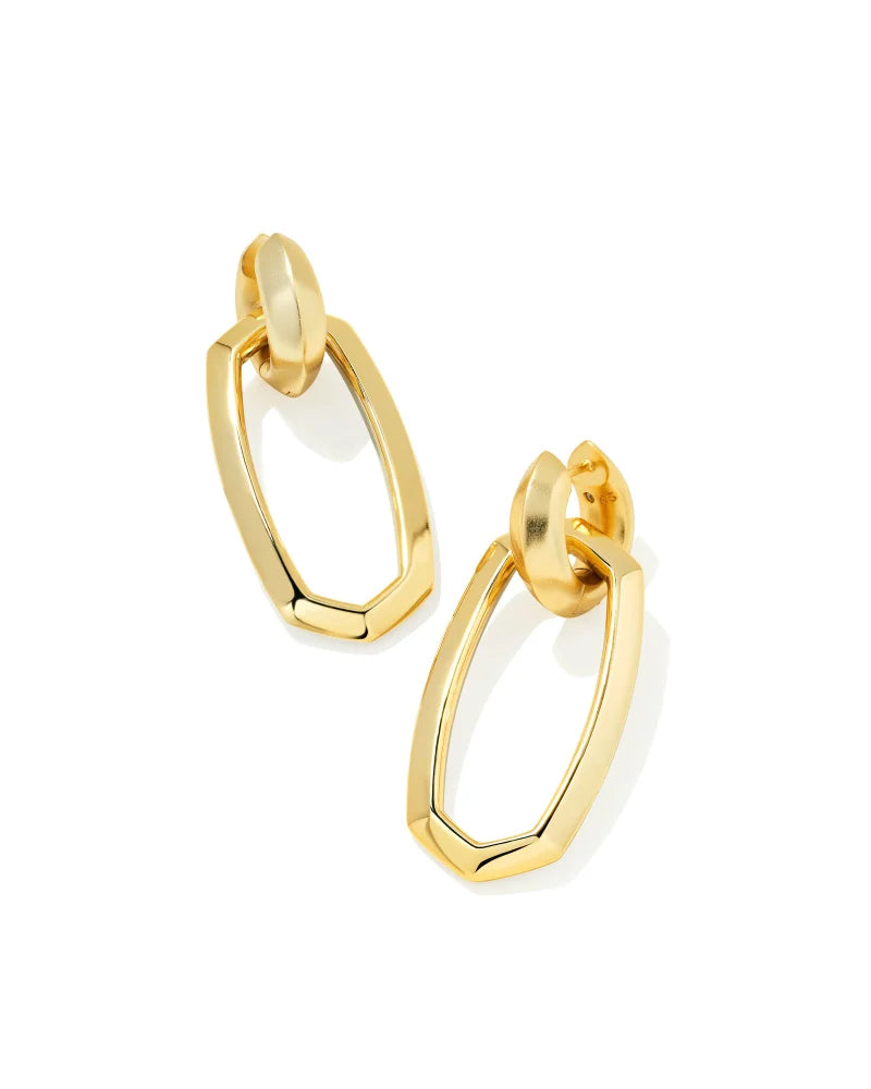 Danielle Convertible Link Earrings Jewelry Kendra Scott Gold  
