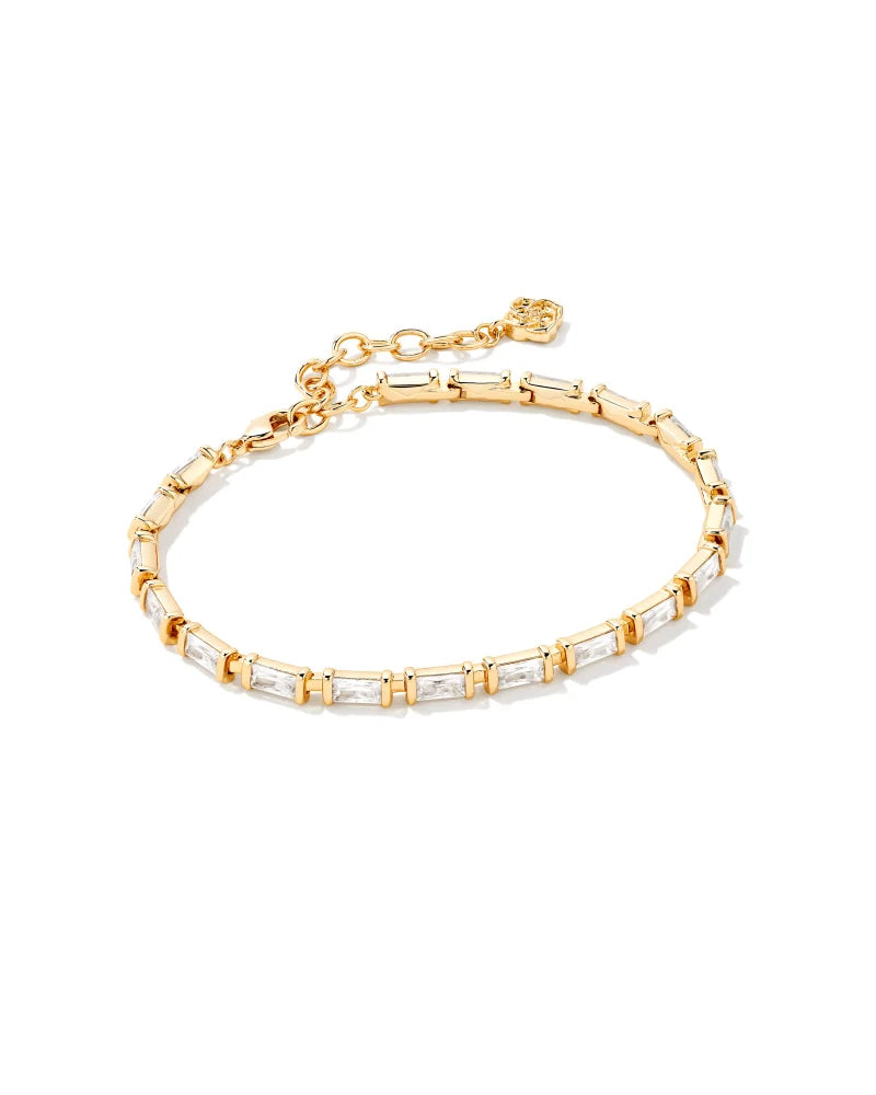 Juliette Chain Crystal Gold Bracelet Jewelry Kendra Scott   