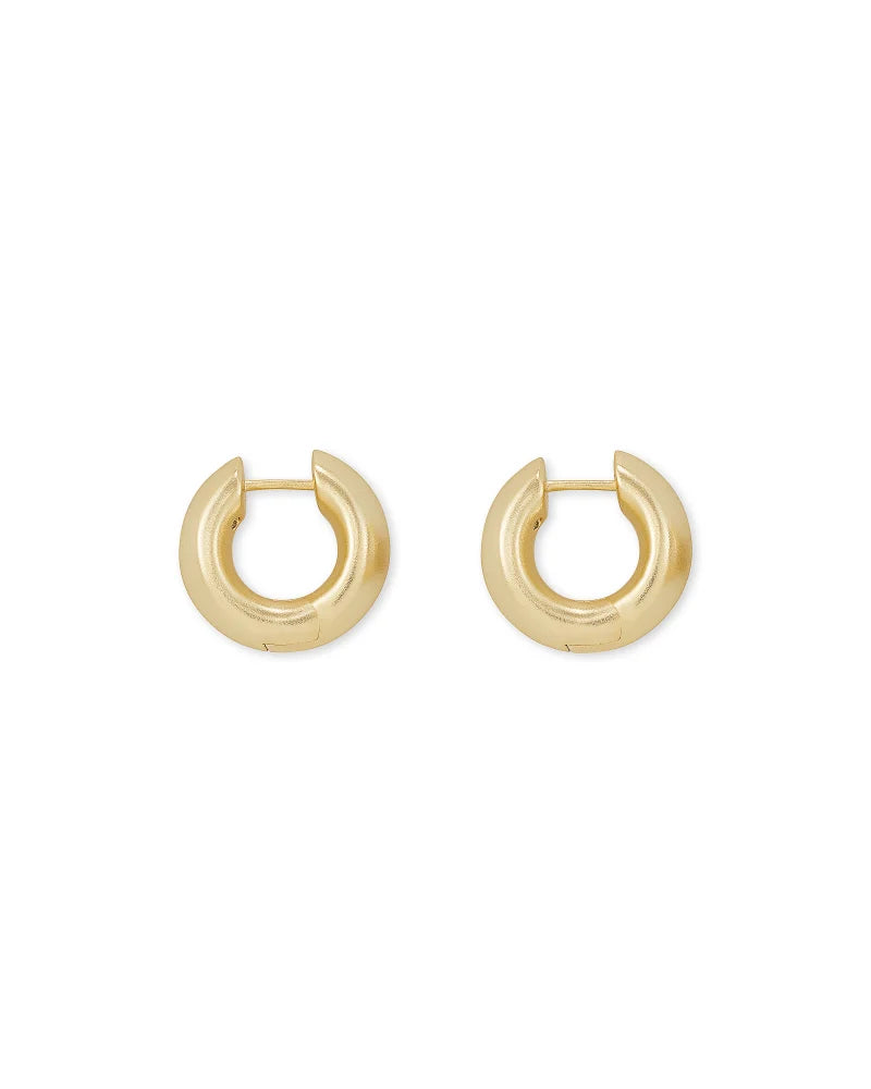 Mikki Hoop Ear Gold Metal Jewelry Kendra Scott   