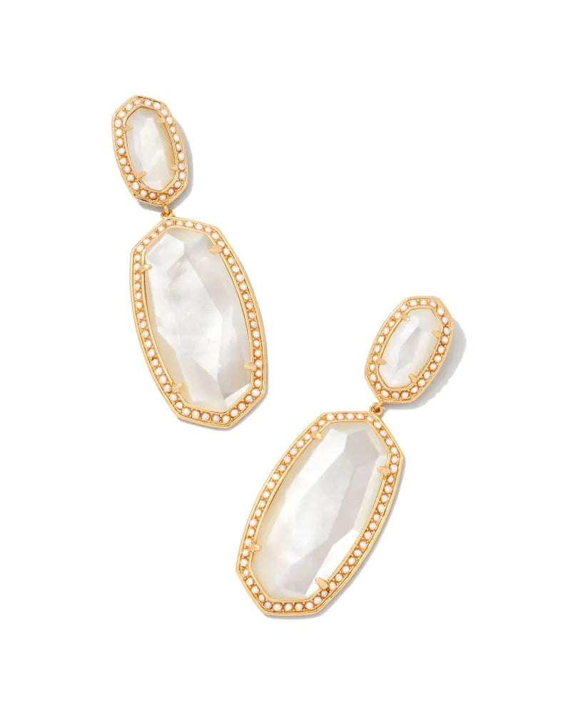 Pearl Beaded Ellie Earring Gold/ivory Jewelry Kendra Scott   